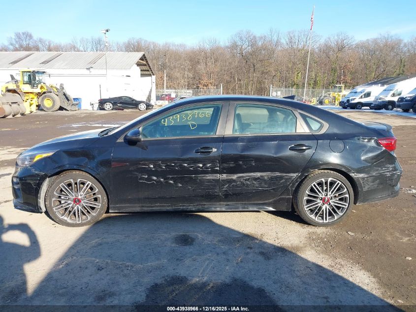 2021 Kia Forte Gt VIN: 3KPF44AC3ME274014 Lot: 43938966