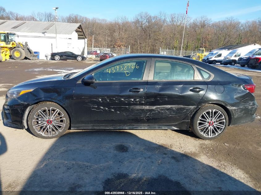 2021 Kia Forte Gt VIN: 3KPF44AC3ME274014 Lot: 43938966