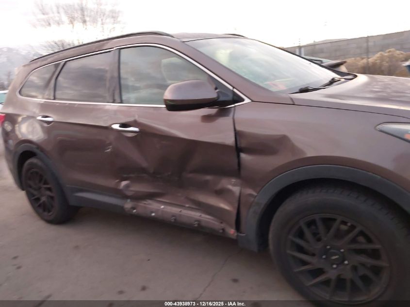 2015 Hyundai Santa Fe Gls VIN: KM8SMDHFXFU089487 Lot: 43938973