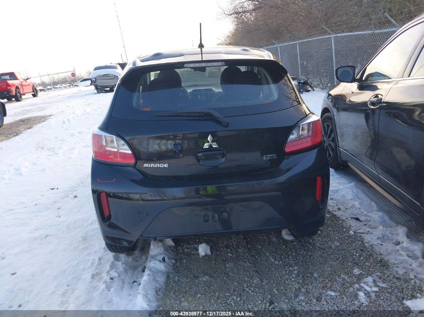 2021 Mitsubishi Mirage Carbonite Edition/Es/Le VIN: ML32AUHJ0MH009933 Lot: 43938977
