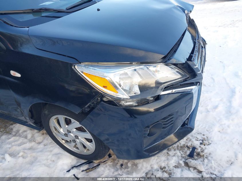 2021 Mitsubishi Mirage Carbonite Edition/Es/Le VIN: ML32AUHJ0MH009933 Lot: 43938977