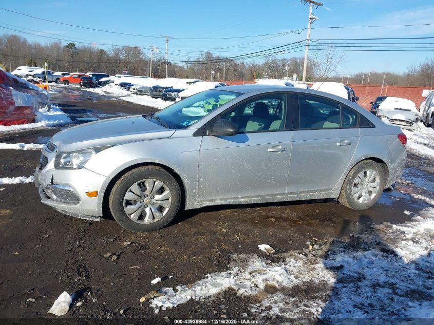 2016 Chevrolet Cruze Limited Ls Auto VIN: 1G1PC5SG1G7157785 Lot: 43938984