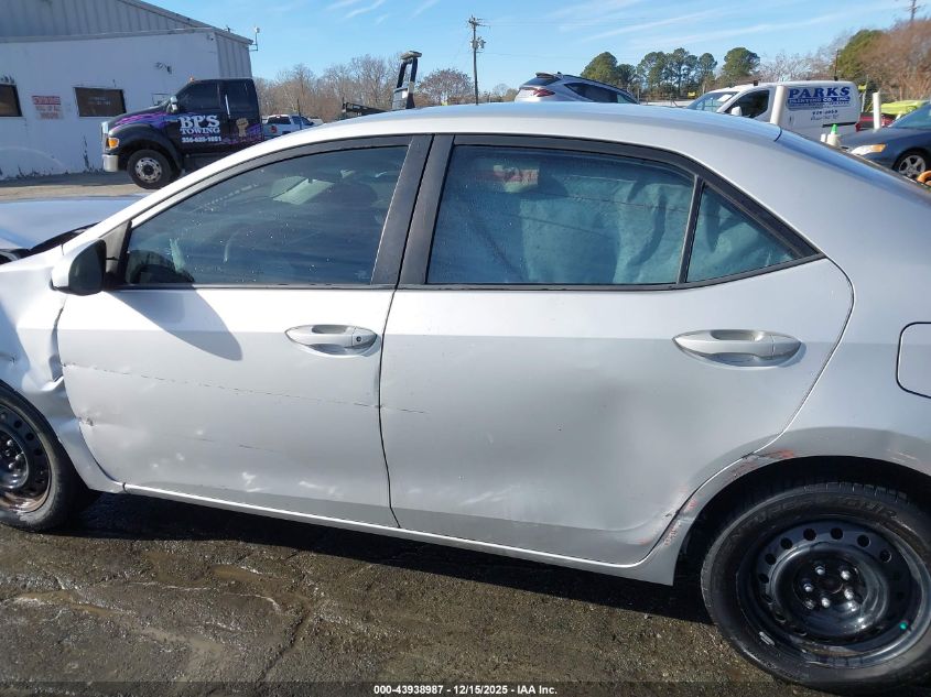 2019 Toyota Corolla Le VIN: 5YFBURHE9KP906724 Lot: 43938987