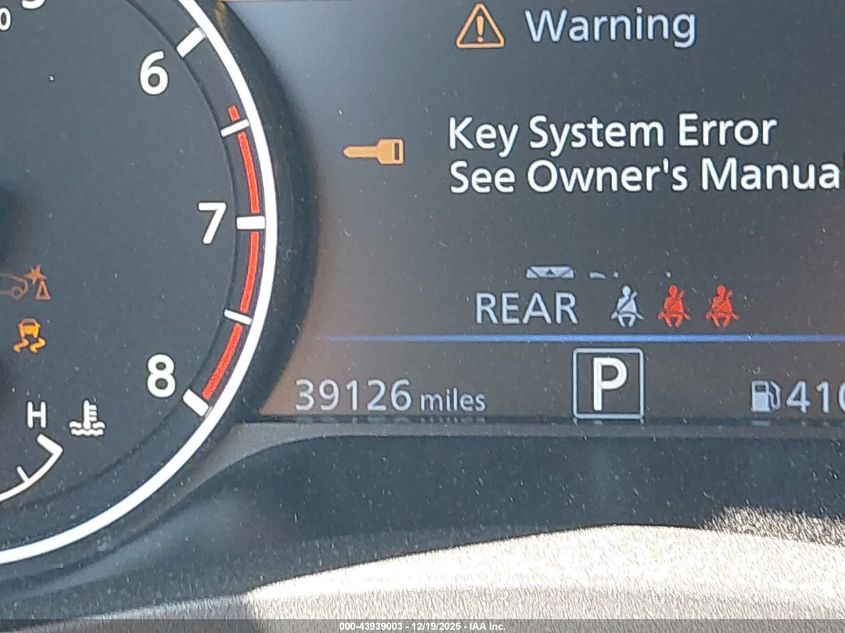 2024 Nissan Altima Sr Fwd VIN: 1N4BL4CV7RN421850 Lot: 43939003