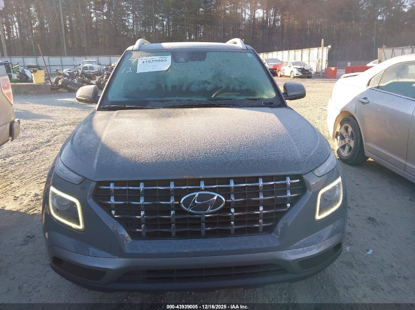 2021 Hyundai Venue Sel VIN: KMHRC8A39MU083282 Lot: 43939005