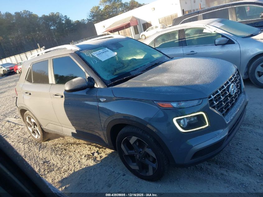 2021 Hyundai Venue Sel VIN: KMHRC8A39MU083282 Lot: 43939005