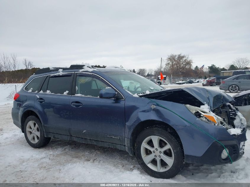 2014 Subaru Outback 2.5I Premium VIN: 4S4BRBCC2E3299458 Lot: 43939011