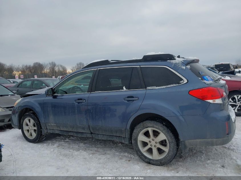 2014 Subaru Outback 2.5I Premium VIN: 4S4BRBCC2E3299458 Lot: 43939011