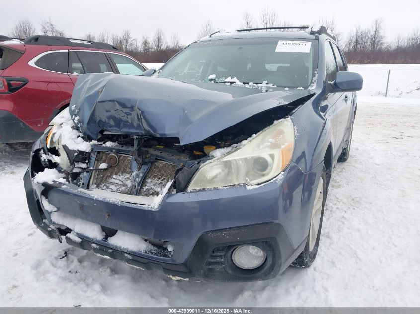 2014 Subaru Outback 2.5I Premium VIN: 4S4BRBCC2E3299458 Lot: 43939011