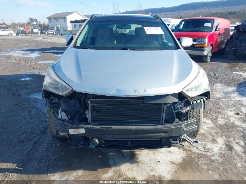 2014 Hyundai Santa Fe Sport 2.4L VIN: 5XYZUDLBXEG129560 Lot: 43939013