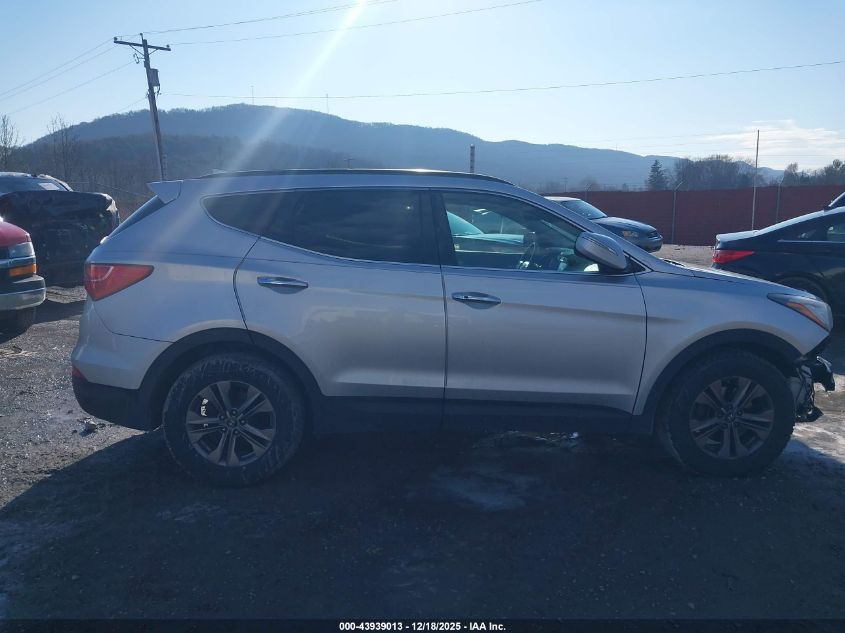 2014 Hyundai Santa Fe Sport 2.4L VIN: 5XYZUDLBXEG129560 Lot: 43939013