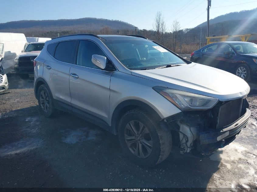 2014 Hyundai Santa Fe Sport 2.4L VIN: 5XYZUDLBXEG129560 Lot: 43939013