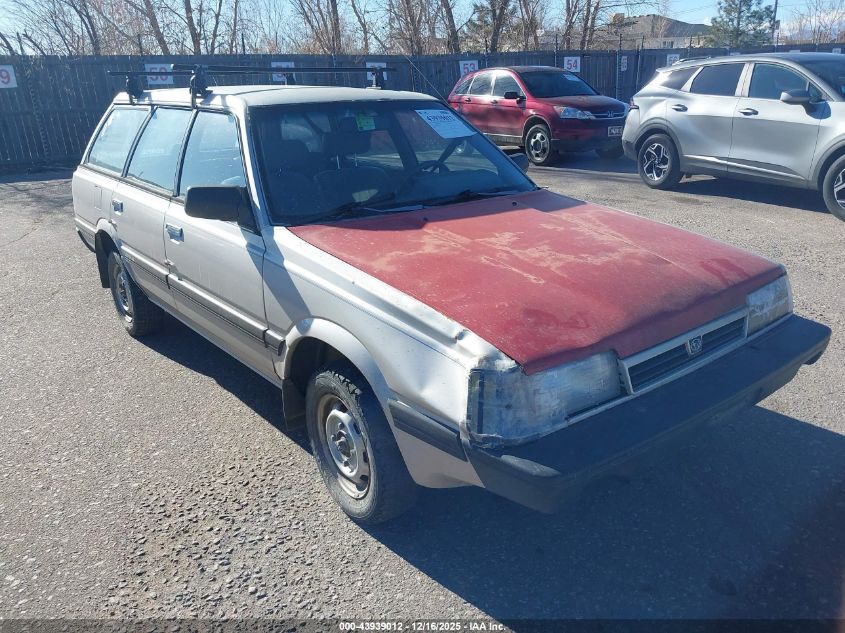 1991 Subaru Loyale VIN: JF2AN52B1MD415121 Lot: 43939012