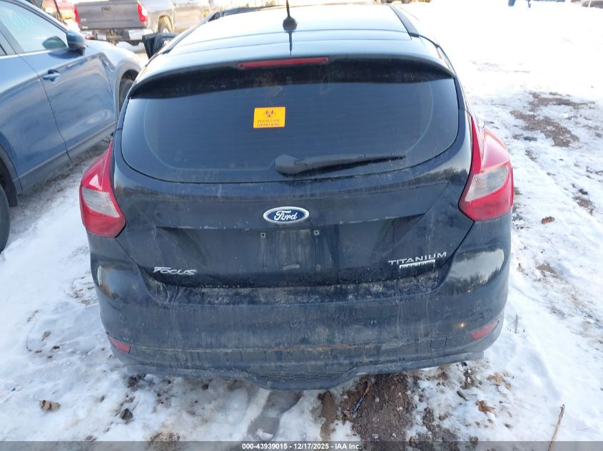 2014 Ford Focus Titanium VIN: 1FADP3N22EL340027 Lot: 43939015