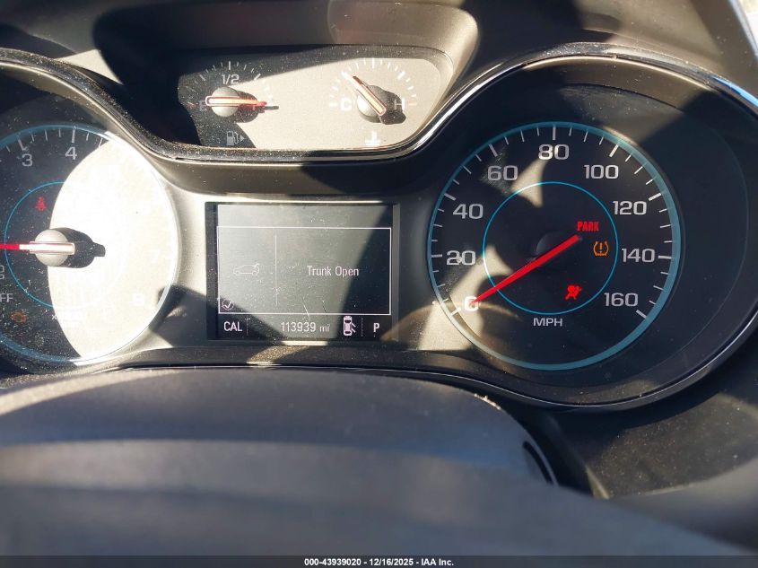 2017 Chevrolet Cruze Lt Auto VIN: 1G1BE5SM4H7197421 Lot: 43939020