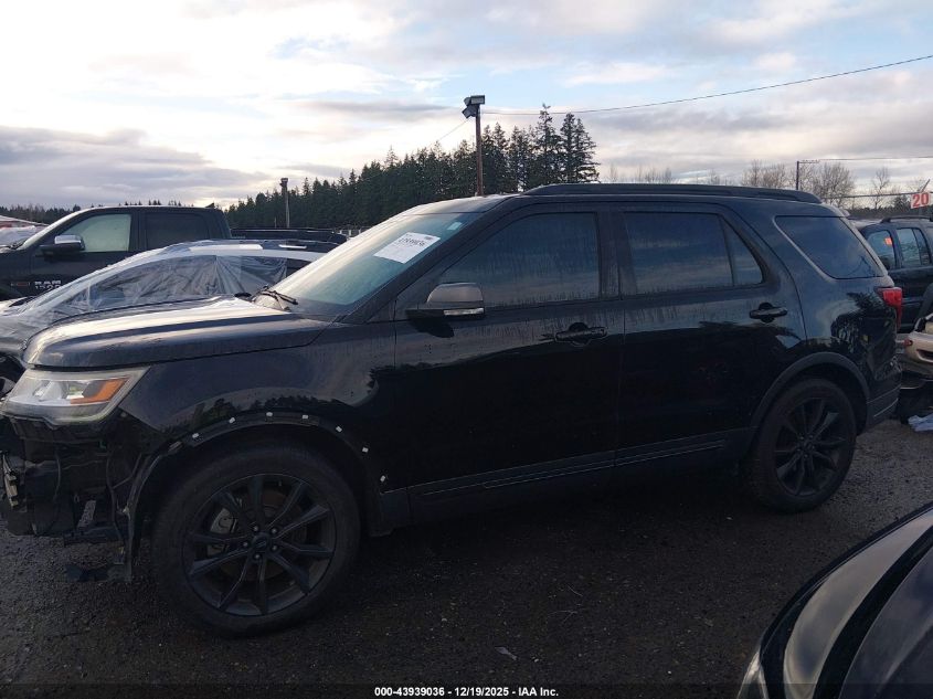 2018 Ford Explorer Xlt VIN: 1FM5K7D82JGA95500 Lot: 43939036