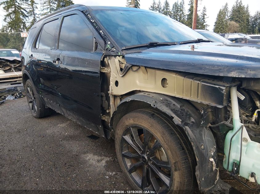 2018 Ford Explorer Xlt VIN: 1FM5K7D82JGA95500 Lot: 43939036