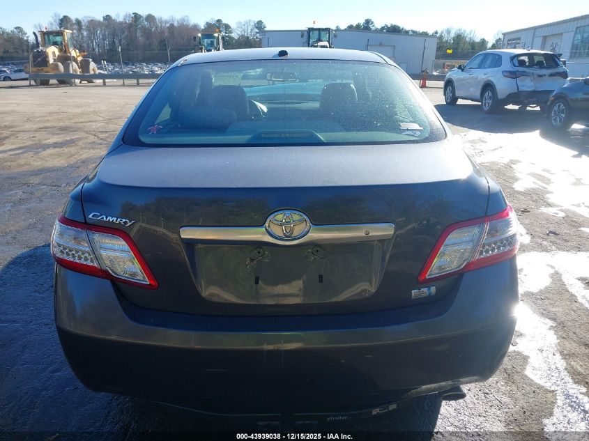 2010 Toyota Camry Hybrid VIN: 4T1BB3EK8AU112629 Lot: 43939038