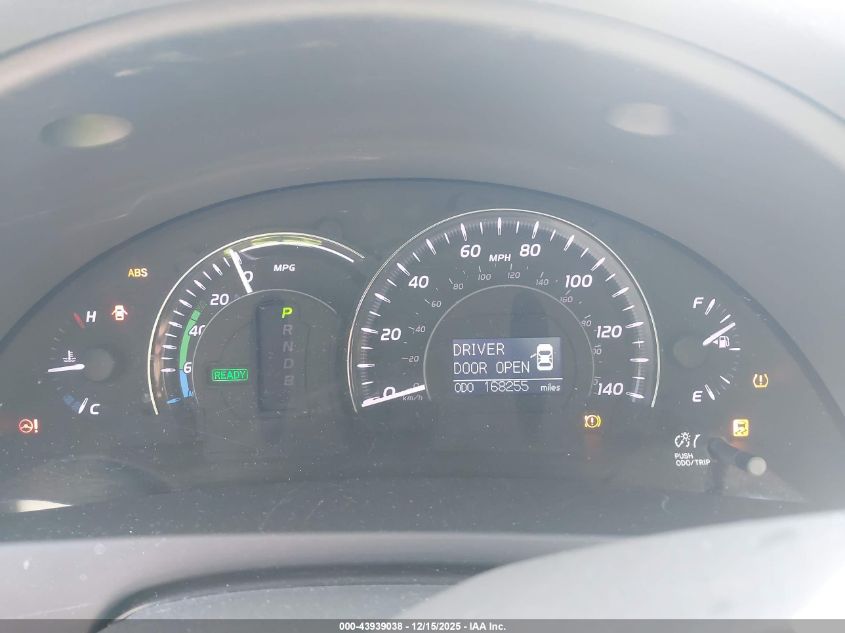 2010 Toyota Camry Hybrid VIN: 4T1BB3EK8AU112629 Lot: 43939038