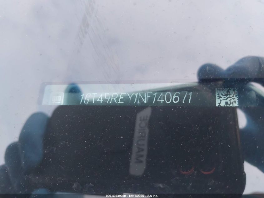 2022 GMC Sierra - 1GT49REY1NF140671