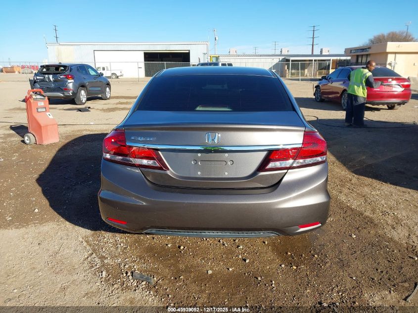 2013 Honda Civic Lx VIN: 2HGFB2F57DH558546 Lot: 43939052