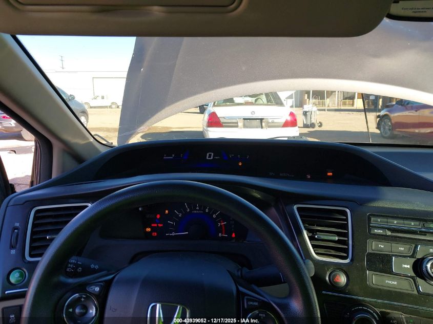 2013 Honda Civic Lx VIN: 2HGFB2F57DH558546 Lot: 43939052