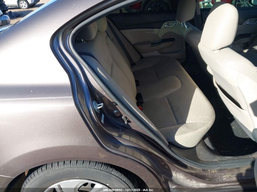 2013 Honda Civic Lx VIN: 2HGFB2F57DH558546 Lot: 43939052