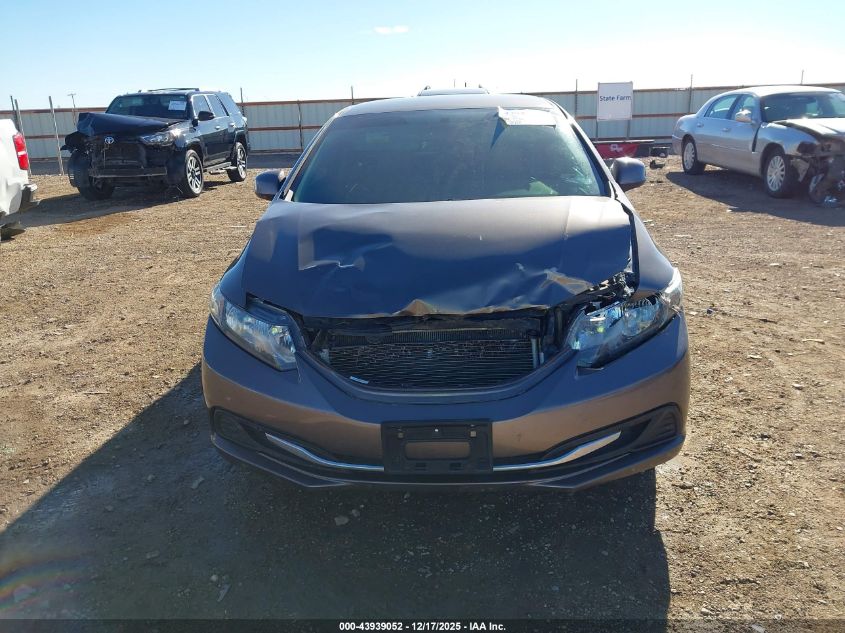 2013 Honda Civic Lx VIN: 2HGFB2F57DH558546 Lot: 43939052