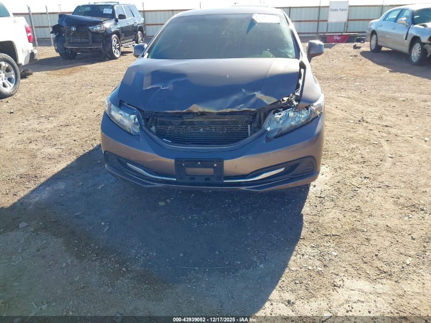2013 Honda Civic Lx VIN: 2HGFB2F57DH558546 Lot: 43939052
