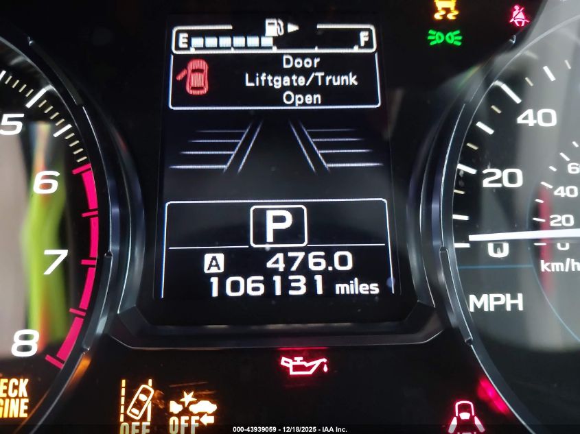 2018 Subaru Forester 2.5I Premium VIN: JF2SJAGC2JH415014 Lot: 43939059