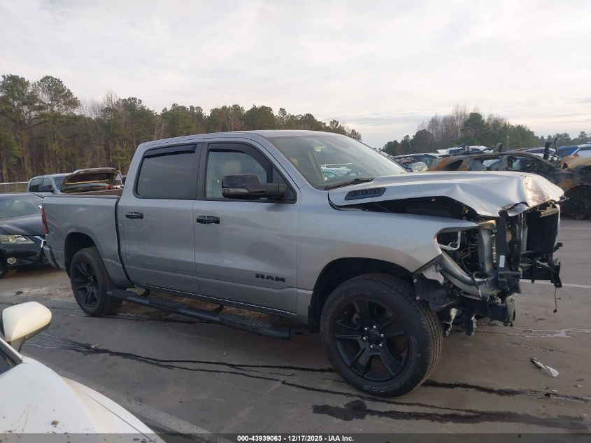 2023 Ram 1500 Big Horn 4X4 5'7 Box VIN: 1C6SRFFT0PN645156 Lot: 43939063