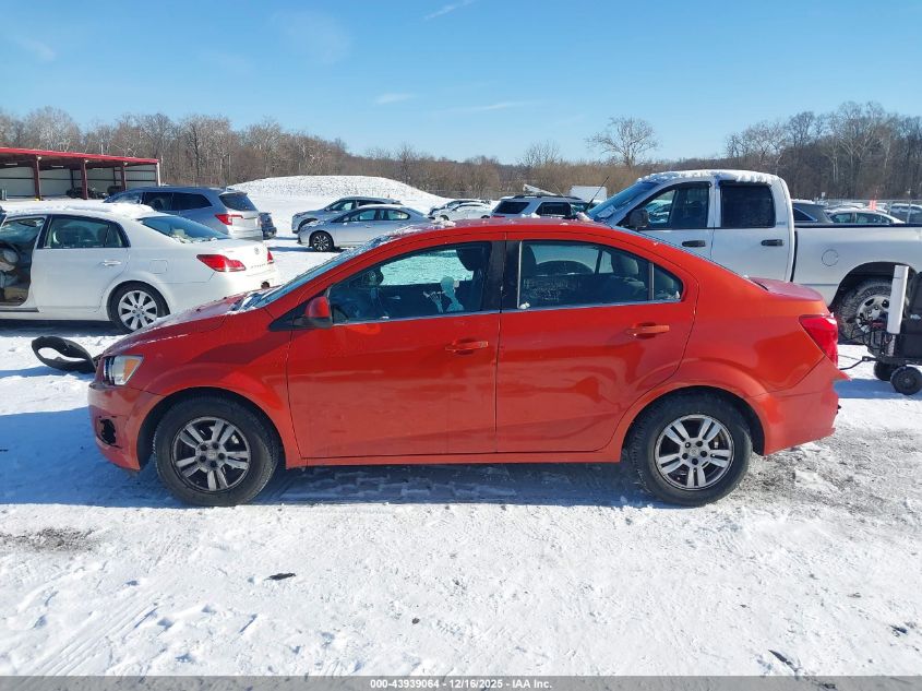 2013 Chevrolet Sonic Lt Auto VIN: 1G1JC5SHXD4149860 Lot: 43939064