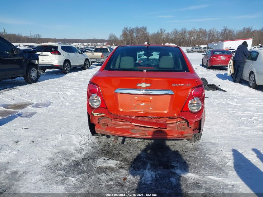 2013 Chevrolet Sonic Lt Auto VIN: 1G1JC5SHXD4149860 Lot: 43939064