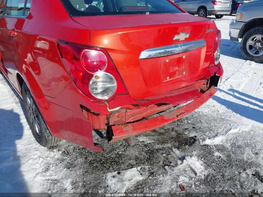 2013 Chevrolet Sonic Lt Auto VIN: 1G1JC5SHXD4149860 Lot: 43939064