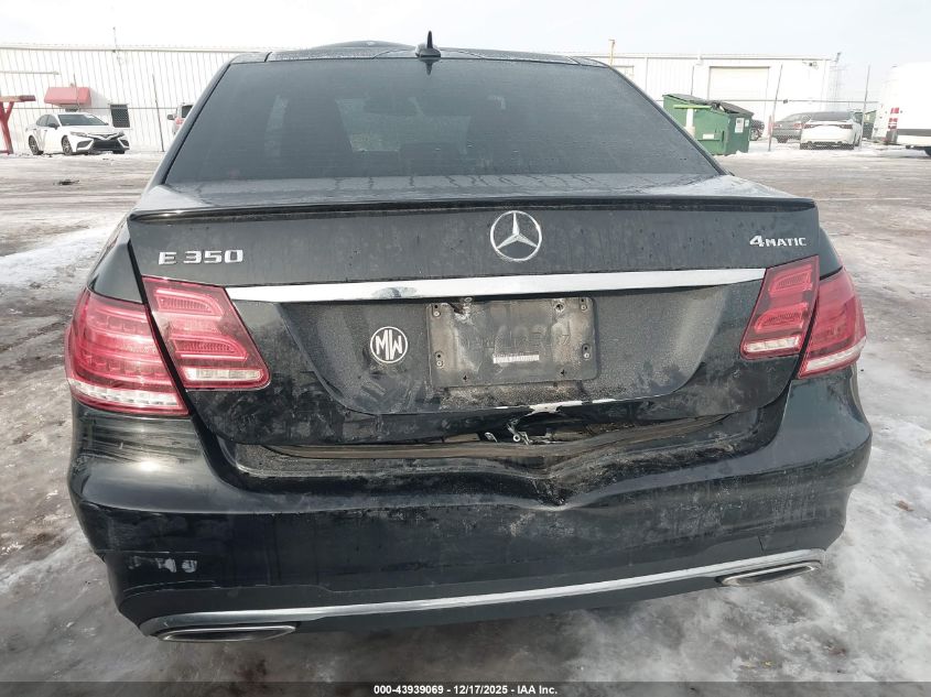 2016 Mercedes-Benz E 350 4Matic VIN: WDDHF8JB2GB225198 Lot: 43939069