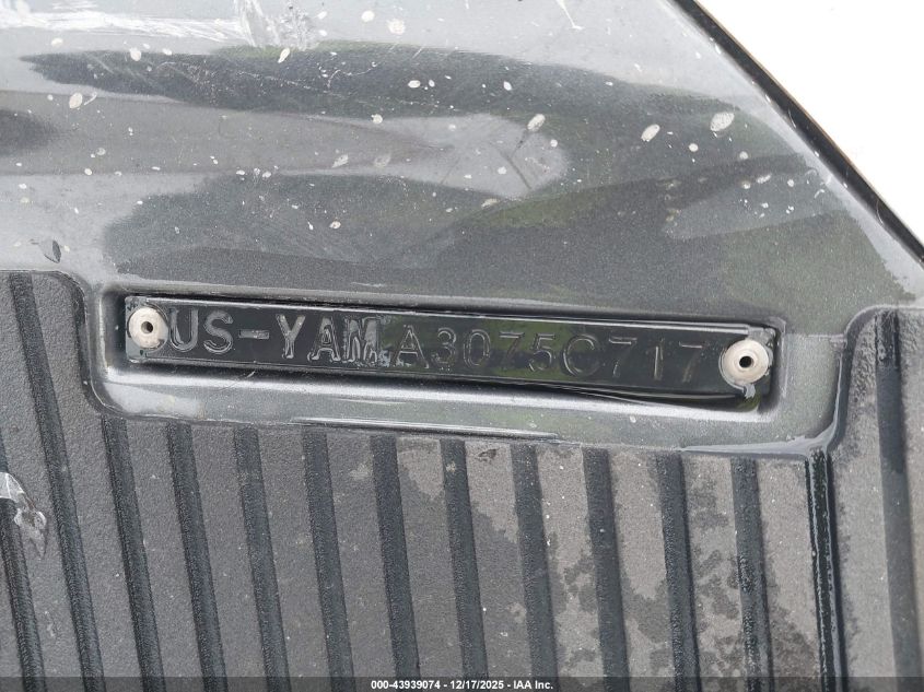 2017 Yamaha Vxr VIN: YAMA3075C717 Lot: 43939074