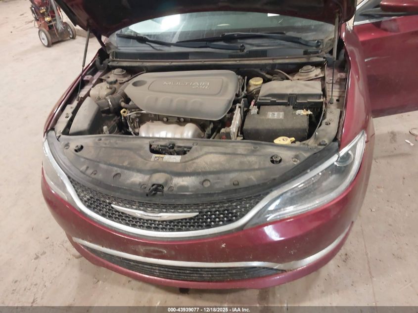 2015 Chrysler 200 Limited VIN: 1C3CCCABXFN573123 Lot: 43939077