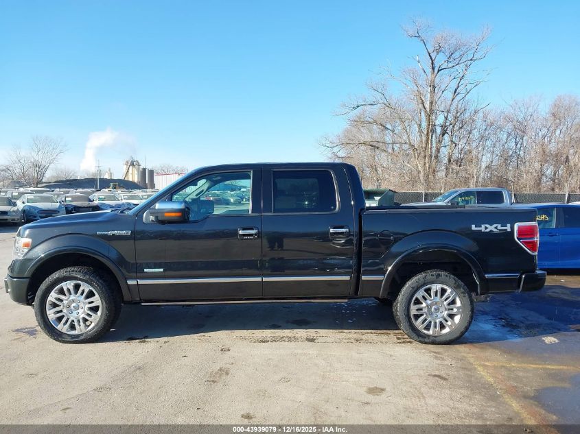 2013 Ford F-150 Platinum VIN: 1FTFW1ET5DFD48316 Lot: 43939079