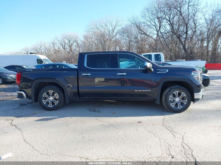 2025 GMC Sierra 1500 4Wd Short Box Slt VIN: 1GTUUDED3SZ250355 Lot: 43939086