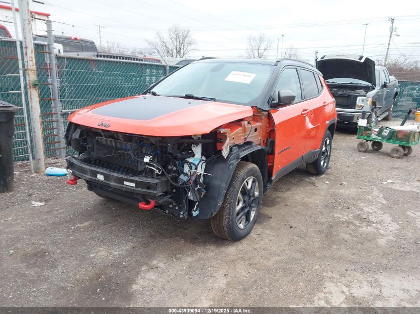 2018 Jeep Compass Trailhawk 4X4 VIN: 3C4NJDDB9JT264201 Lot: 43939094