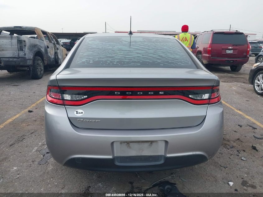 2015 Dodge Dart Se VIN: 1C3CDFAA3FD150525 Lot: 43939098