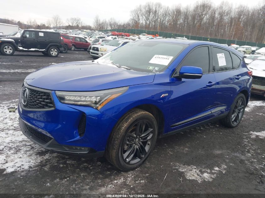 2024 Acura Rdx A-Spec Package VIN: 5J8TC2H63RL008387 Lot: 43939104