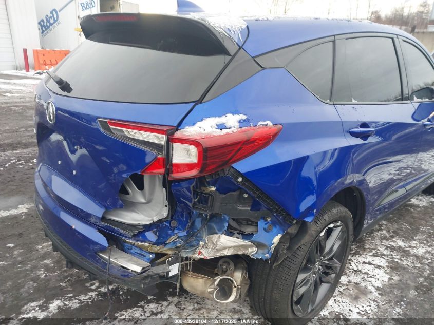 2024 Acura Rdx A-Spec Package VIN: 5J8TC2H63RL008387 Lot: 43939104