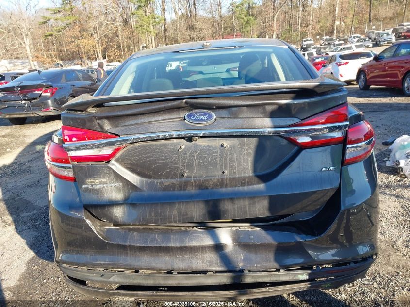 2017 Ford Fusion Se VIN: 3FA6P0H71HR124996 Lot: 43939106