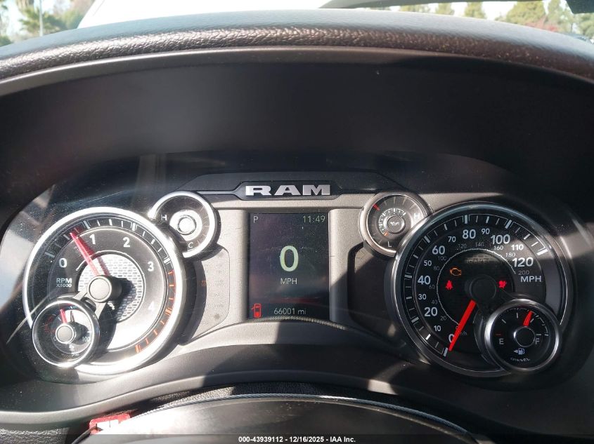 2019 Ram 2500 Big Horn 4X4 6'4 Box VIN: 3C6UR5DL9KG659404 Lot: 43939112