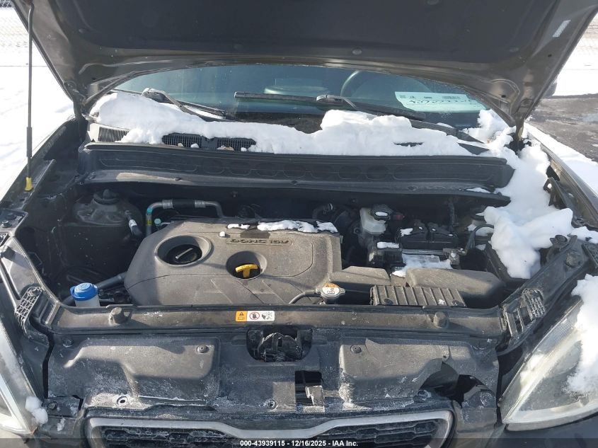 2013 Kia Soul + VIN: KNDJT2A61D7538424 Lot: 43939115