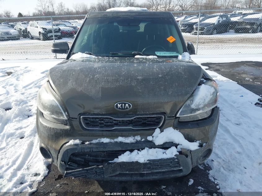 2013 Kia Soul + VIN: KNDJT2A61D7538424 Lot: 43939115