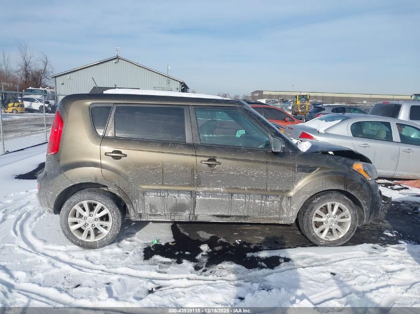 2013 Kia Soul + VIN: KNDJT2A61D7538424 Lot: 43939115