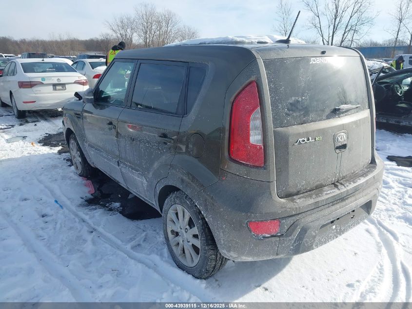 2013 Kia Soul + VIN: KNDJT2A61D7538424 Lot: 43939115