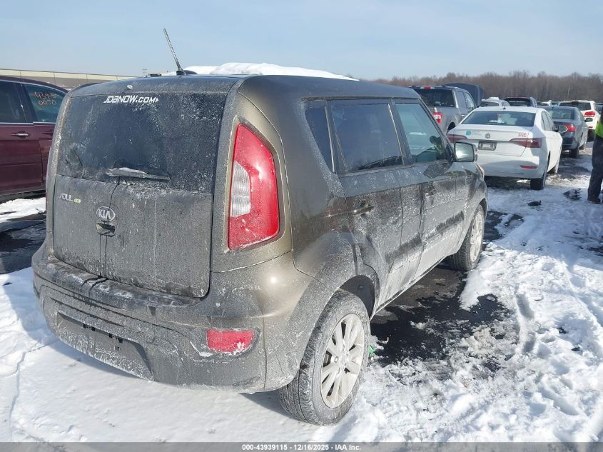 2013 Kia Soul + VIN: KNDJT2A61D7538424 Lot: 43939115
